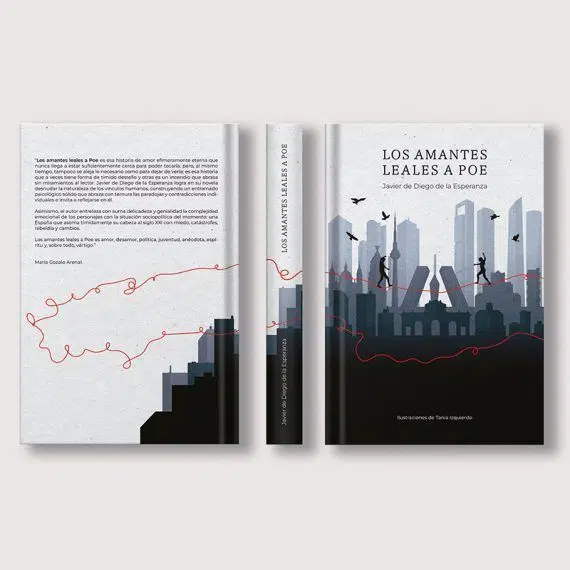 Portada de libro ilustrada
