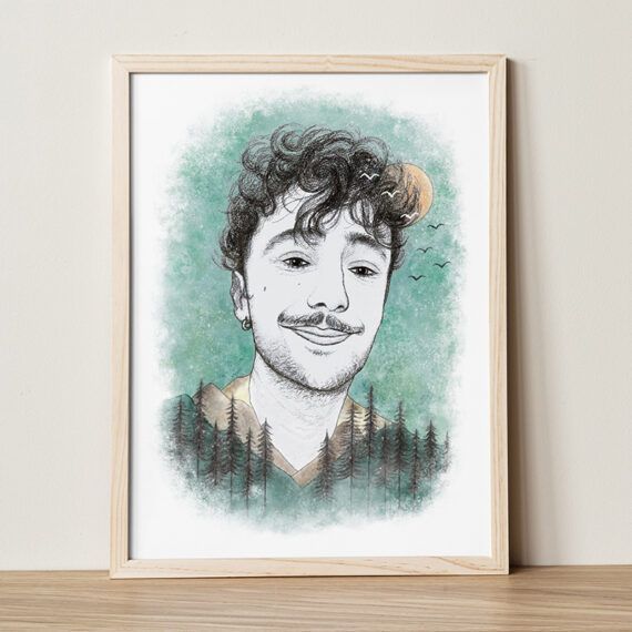 Retrato por encargo para regalo